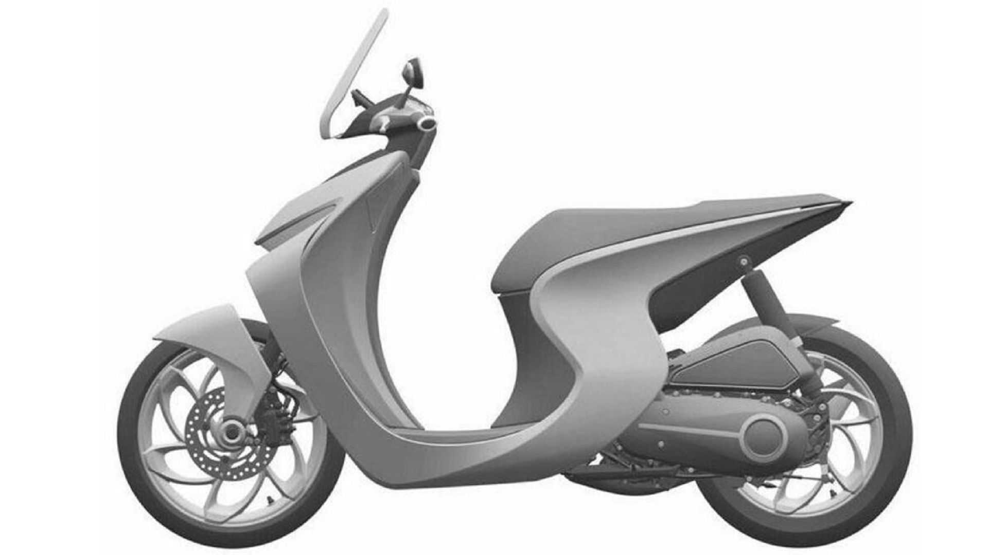 Honda Patents Reveal Futuristic Looking Scooter Visordown 2697